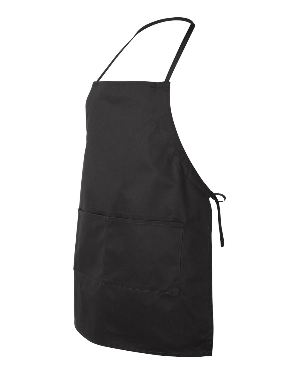 Black Two-Pocket Butcher Apron - 5502