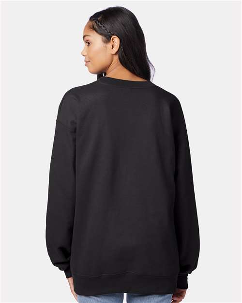 Black Ultimate Cotton® Crewneck Sweatshirt - F260