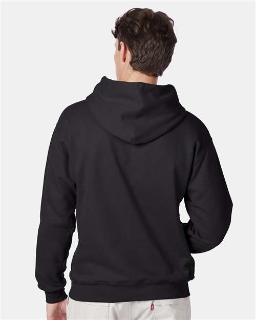 Black Ultimate Cotton® Hooded Sweatshirt - F170