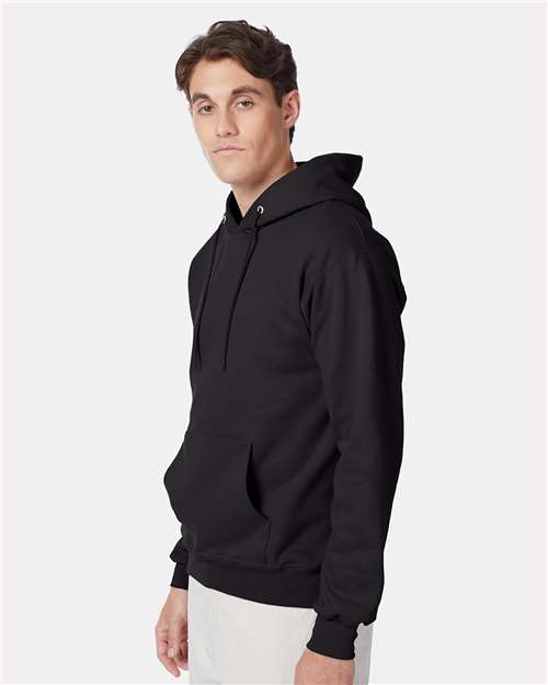 Black Ultimate Cotton® Hooded Sweatshirt - F170
