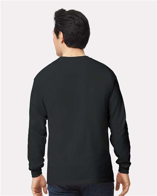 Black Ultra Cotton® Long Sleeve T-Shirt - 2400