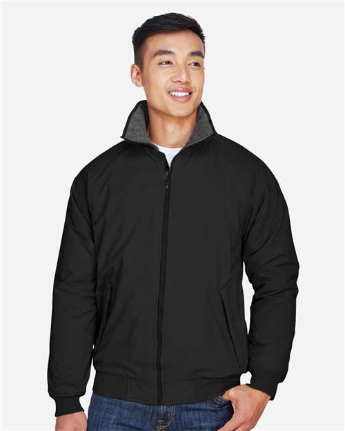 Black Unisex Three Season Classic Jacket - D700