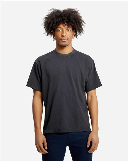 Black Urban Heavyweight T-Shirt - LS16005