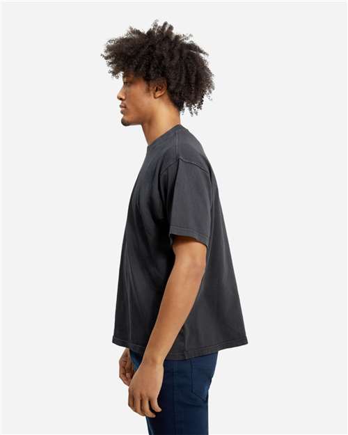Black Urban Heavyweight T-Shirt - LS16005