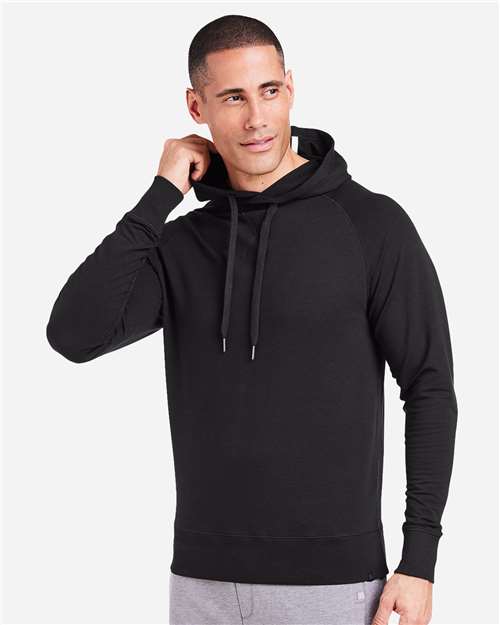 Black Varsity Hooded Sweatshirt - TM654