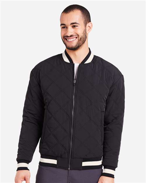 Black Varsity Jacket - MDP7026