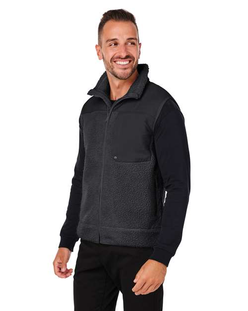 Black Venture Sherpa Vest - S17965