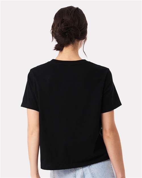 Black Women's 6 oz Heavyweight Tee - 6110