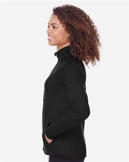 Black Women's Constant Half-Zip Sweater - S16562