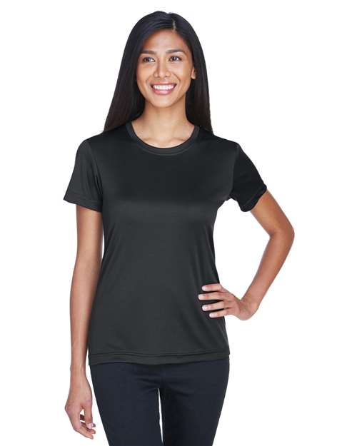 Black Women's Cool and Dry Performance T-Shirt - 8620L