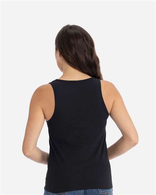 Black Women's Cotton Tank - 3933