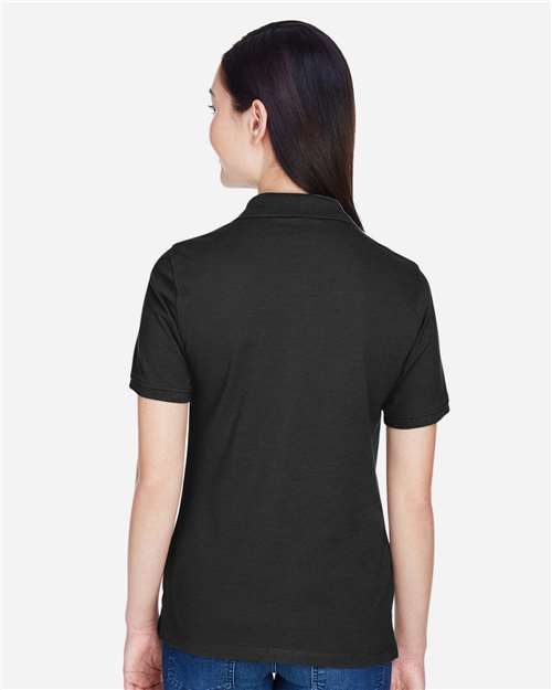 Black Women's Easy Blend Polo - M265W