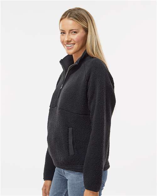 Black Women's Everest Half-Zip Pullover - BW8501