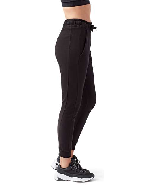 Black Women's Fitted Maria Joggers - TD055