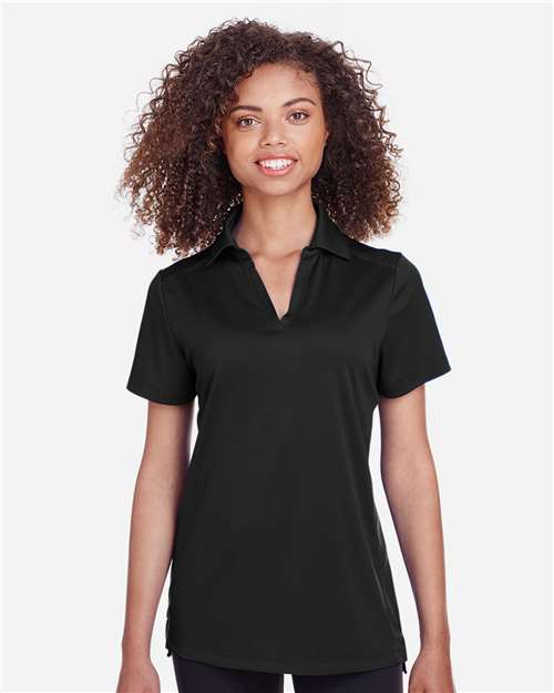 Black Women's Freestyle Polo - S16519