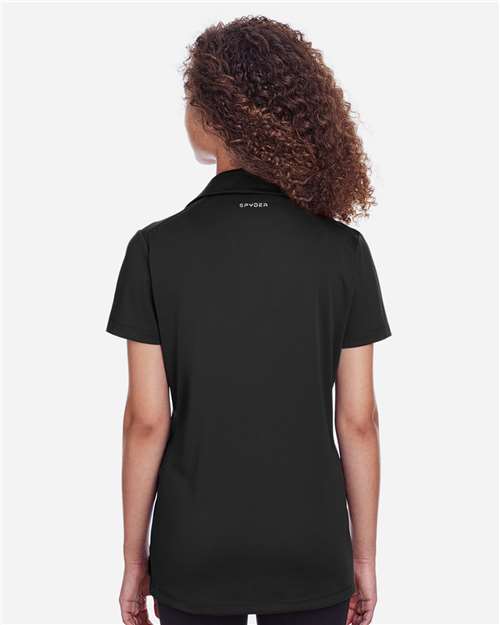 Black Women's Freestyle Polo - S16519