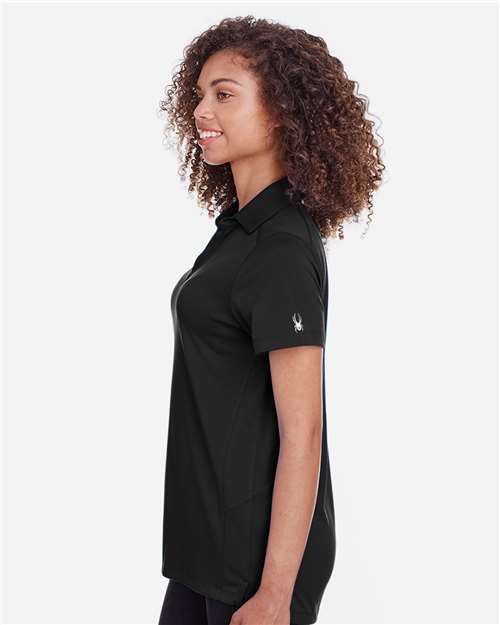 Black Women's Freestyle Polo - S16519