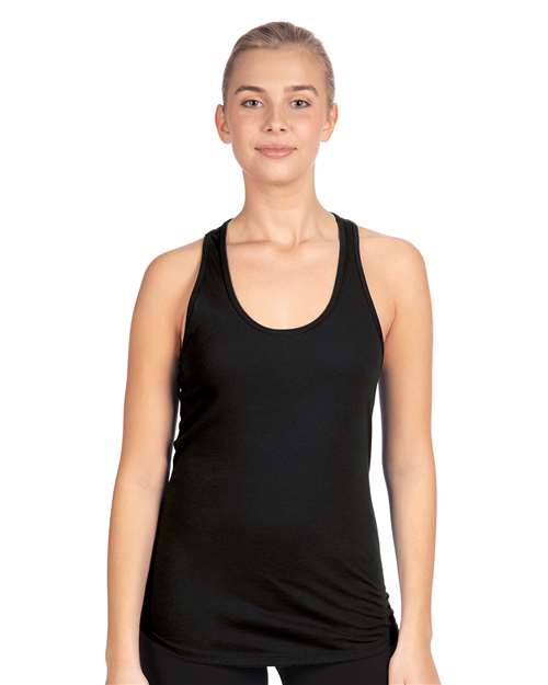 Black Women's Ideal Racerback Tank - 1533