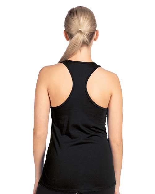 Black Women's Ideal Racerback Tank - 1533