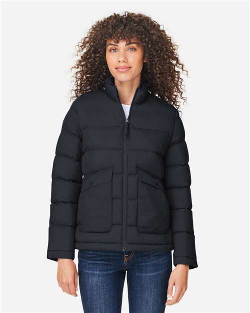 Black Women's Inspire Puffer Jacket - CE720W