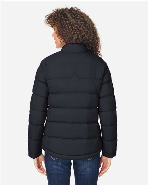 Black Women's Inspire Puffer Jacket - CE720W