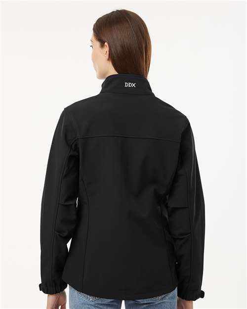 Black Women's Motion Soft Shell Jacket - 9416