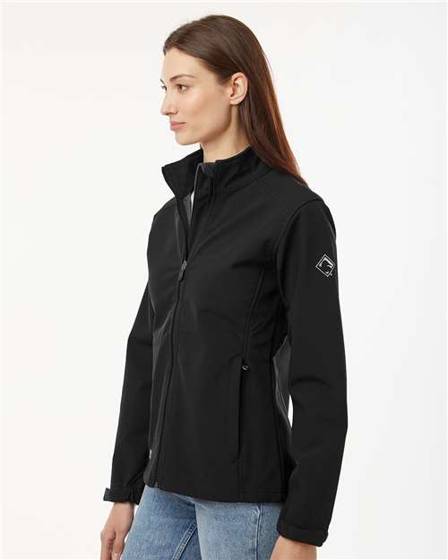 Black Women's Motion Soft Shell Jacket - 9416