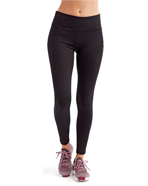 Black Women's Performance Leggings - TD531