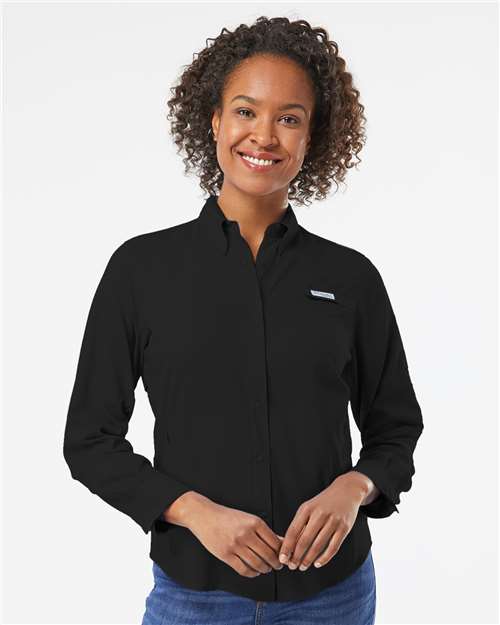 Black Women's PFG Tamiami™ II Shirt - 212465