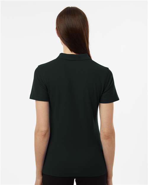 Black Women's Pique Polo - 62800L