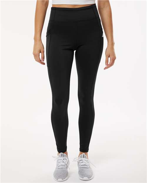 Black Women's Pocket Leggings - A1010