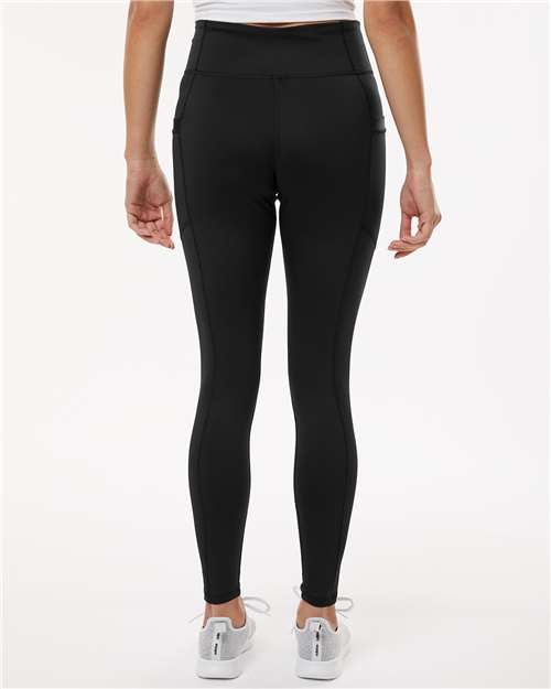 Black Women's Pocket Leggings - A1010