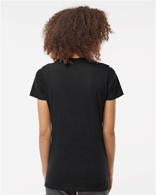 Black Women's Premium Cotton T-Shirt - 516