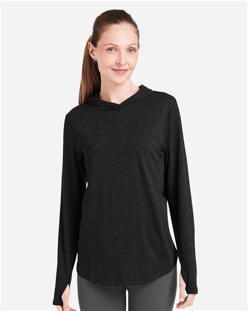 Black Women's Recess Hooded Pullover - TW850S