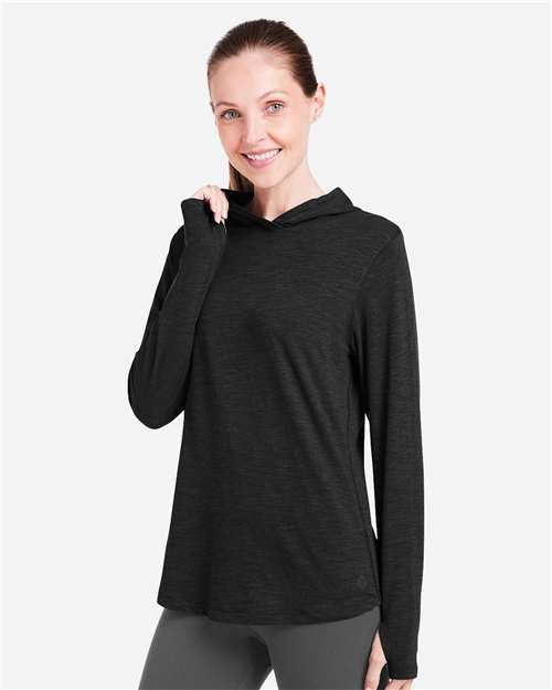 Black Women's Recess Hooded Pullover - TW850S