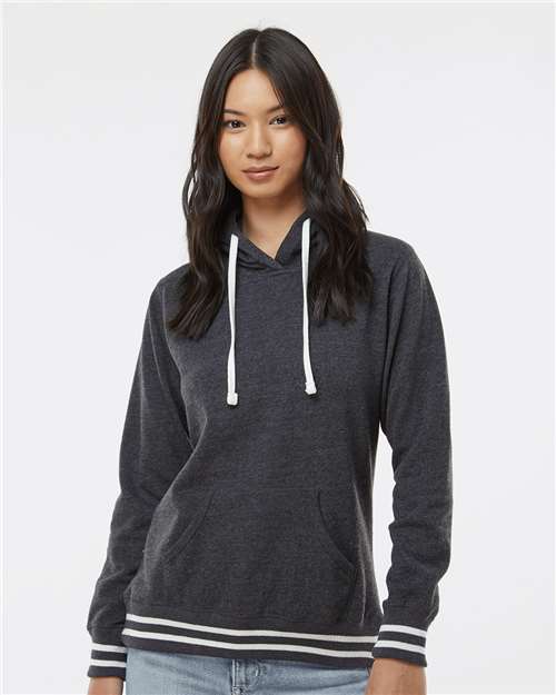 Black Women’s Relay Hooded Sweatshirt - 8651