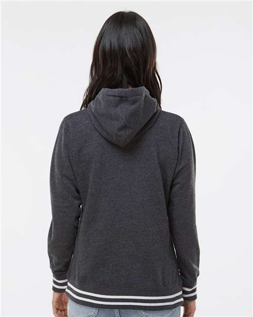 Black Women’s Relay Hooded Sweatshirt - 8651