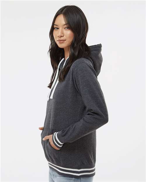 Black Women’s Relay Hooded Sweatshirt - 8651