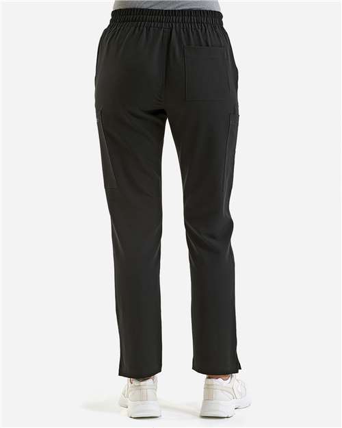 Black Women's Relentless Stretch Cargo Scrub Pants - NN600