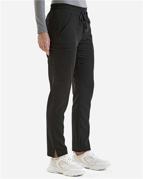 Black Women's Relentless Stretch Cargo Scrub Pants - NN600