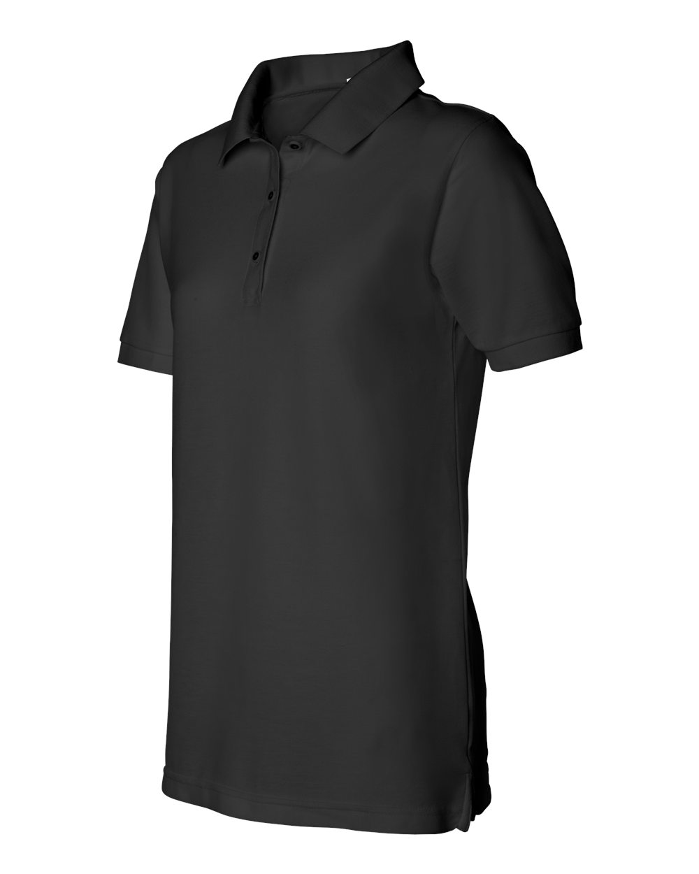 Black Women's Silky Smooth Piqué Polo - 5500