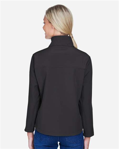 Black Women's Soft Shell Jacket - D995W
