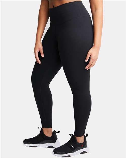 Black Women's Sport Soft Touch Leggings - CHP120