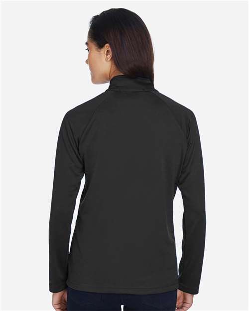 Black Women's Stretch Tech-Shell® Compass Full-Zip Jacket - DG420W