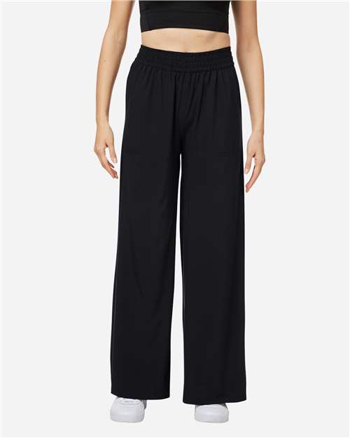 Black Women's Sydney Wide Leg Pant - PDP7057
