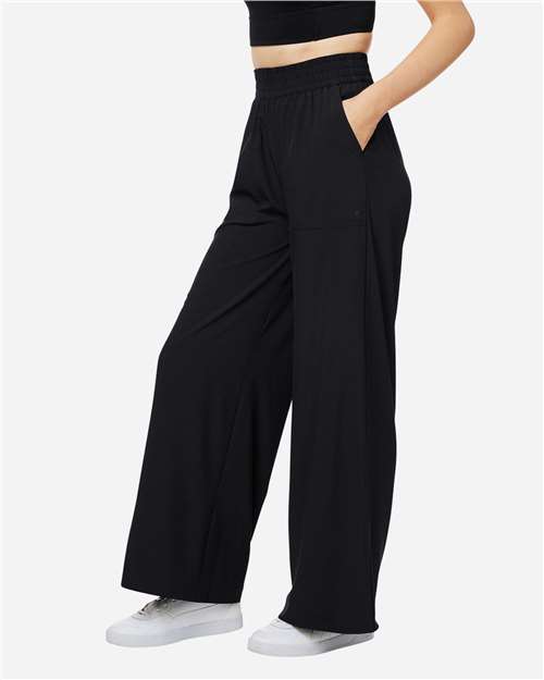 Black Women's Sydney Wide Leg Pant - PDP7057