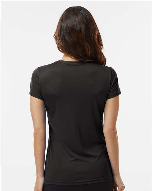 Black Women's Vera V-Neck T-Shirt - 203
