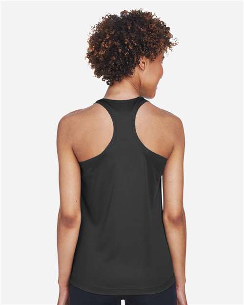 Black Women's Zone Performance Racerback Tank - TT11WRC