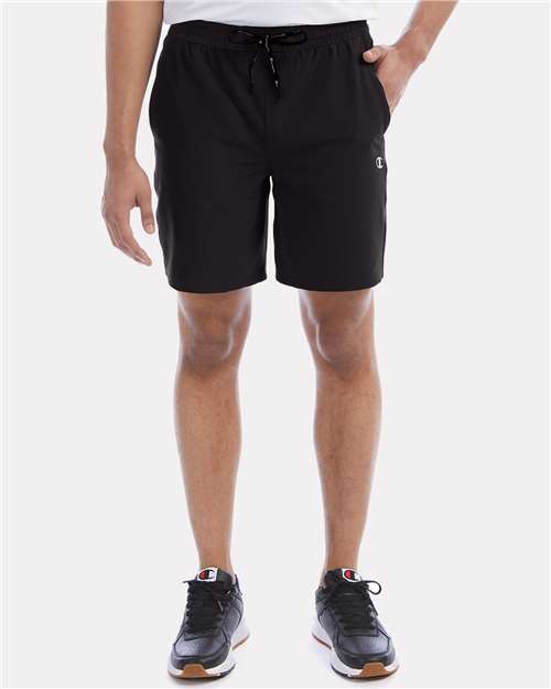 Black Woven City Sport Shorts - CHP150