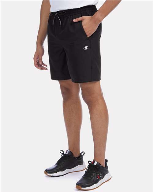 Black Woven City Sport Shorts - CHP150